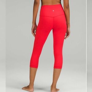 lululemon athletica Red Leggings